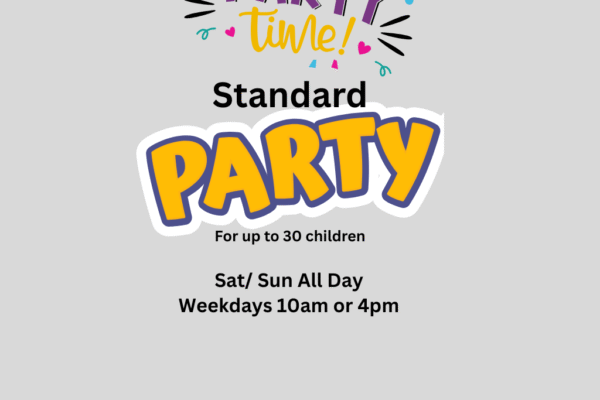 Treasure Island Play Logo with Aqua and Beige